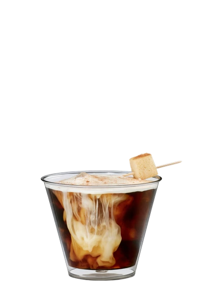 Cake Cutting signature iced coffee