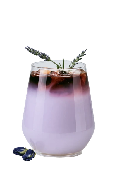 Garden Party signature iced coffee